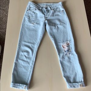 Levi’s 501 T Boyfriend Jeans
